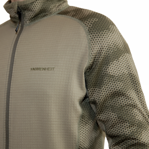 КУРТКА POWER GRID FULL ZIP CAMO