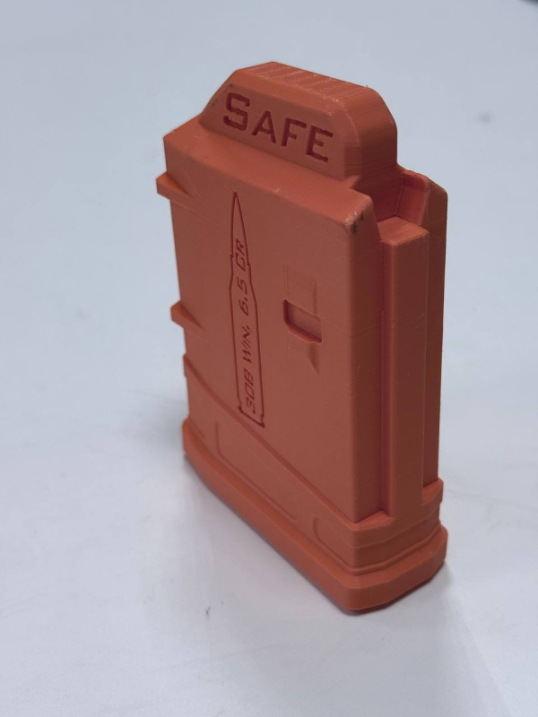 Safety mag,магазин безпеки, прапорець безпеки,  магазин для змагань 223, 6-6,5 Cr, 308Win, 338LM  (Aics або Pmag)