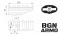 Планка BGN ARMO -  ДКМ Picatinny H20-S5